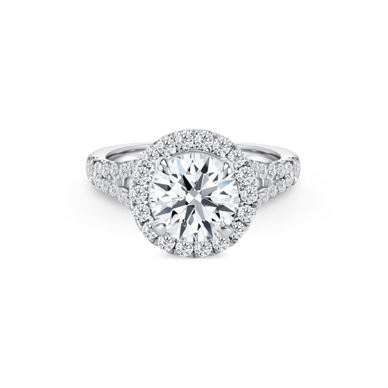 SK SOLITAIRE RING DIAMOND RING in 18k white gold with lab grown diamonds STAR CARAT RESPLENDENT