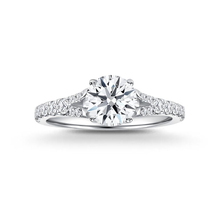 SK SOLITAIRE RING DIAMOND RING with a beautiful lab grown diamond in 18k white gold STAR CARAT CONSTELLATION