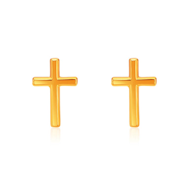 SK 916 CLASSIC CROSS EARRINGS