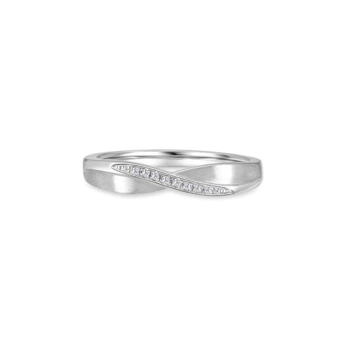 Momento Infinity of Love Diamond Wedding Band