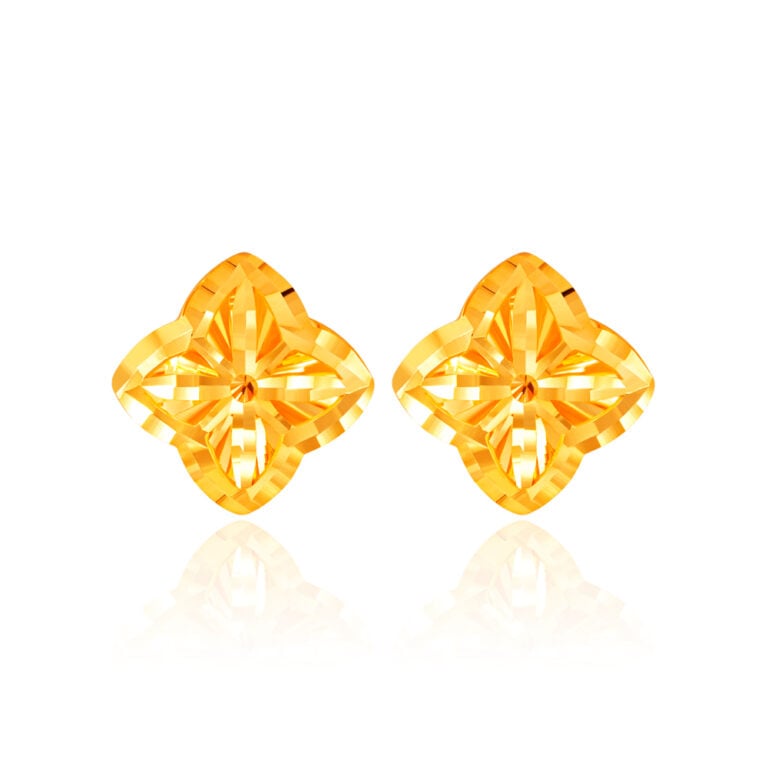 SK 916 Mitchella small gold earrings designs for daily use perfect for women