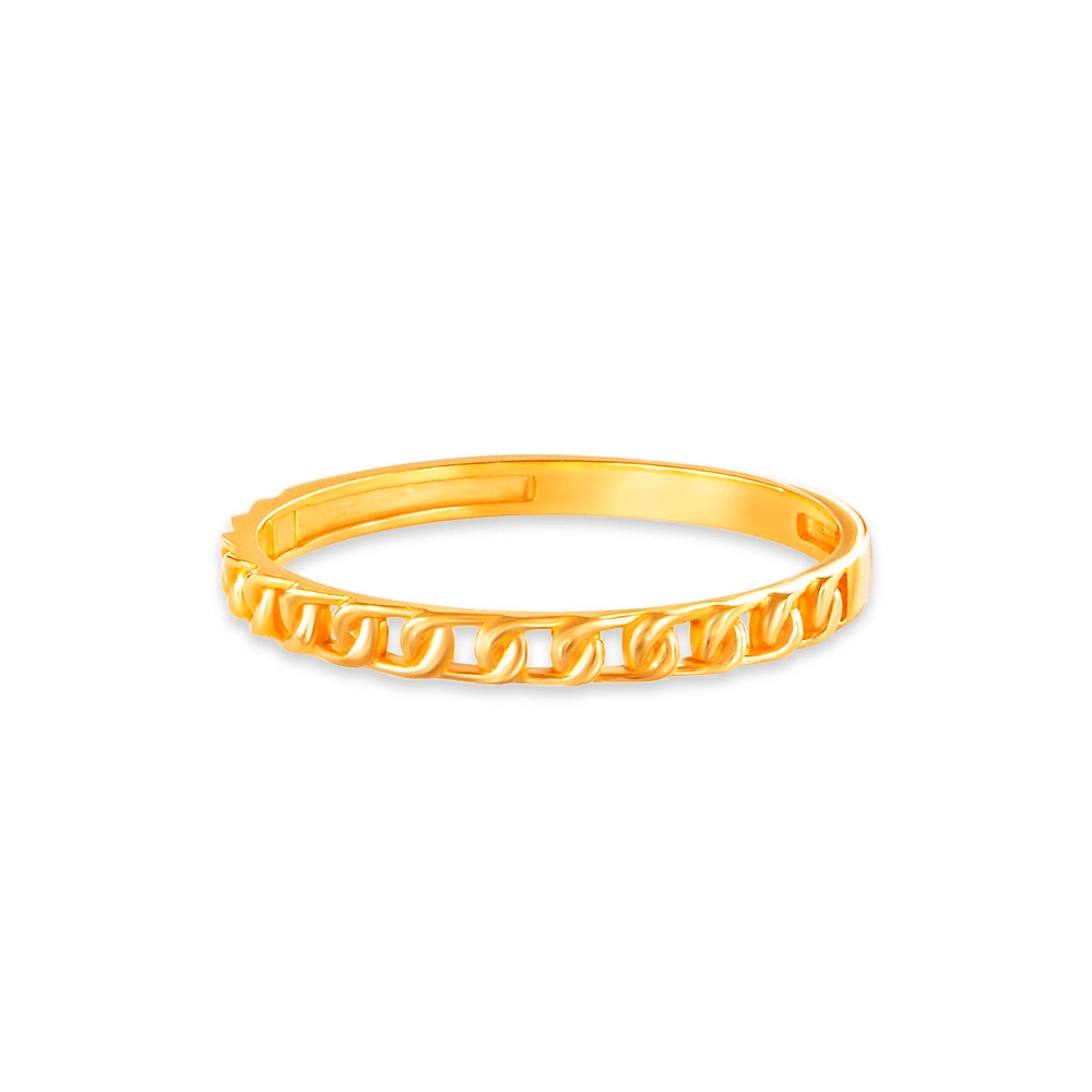 SK cincin merisik dalam emas kuning 