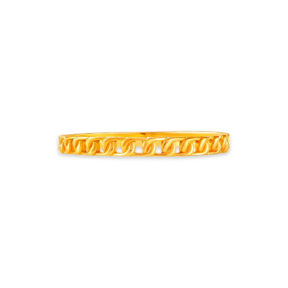 SK cincin merisik dalam emas kuning 
