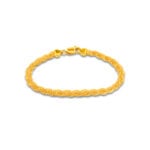 SK 916 Braided Chain Gold Bracelet for women