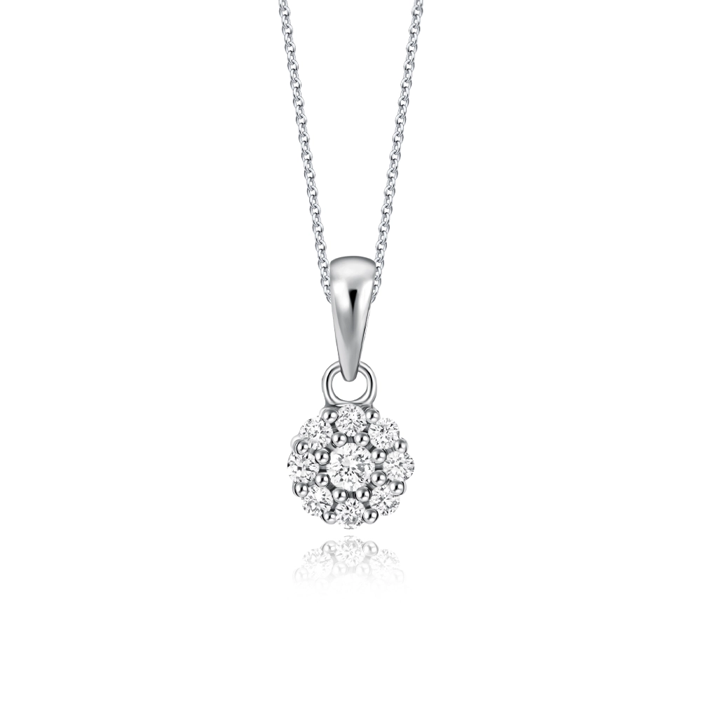 In Bloom Diamond Pendant in 10K Gold - SK Jewellery