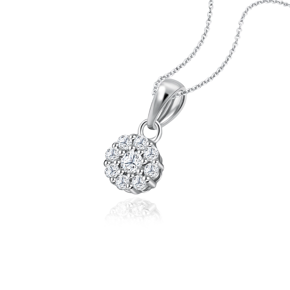 In Bloom Diamond Pendant in 10K Gold - SK Jewellery