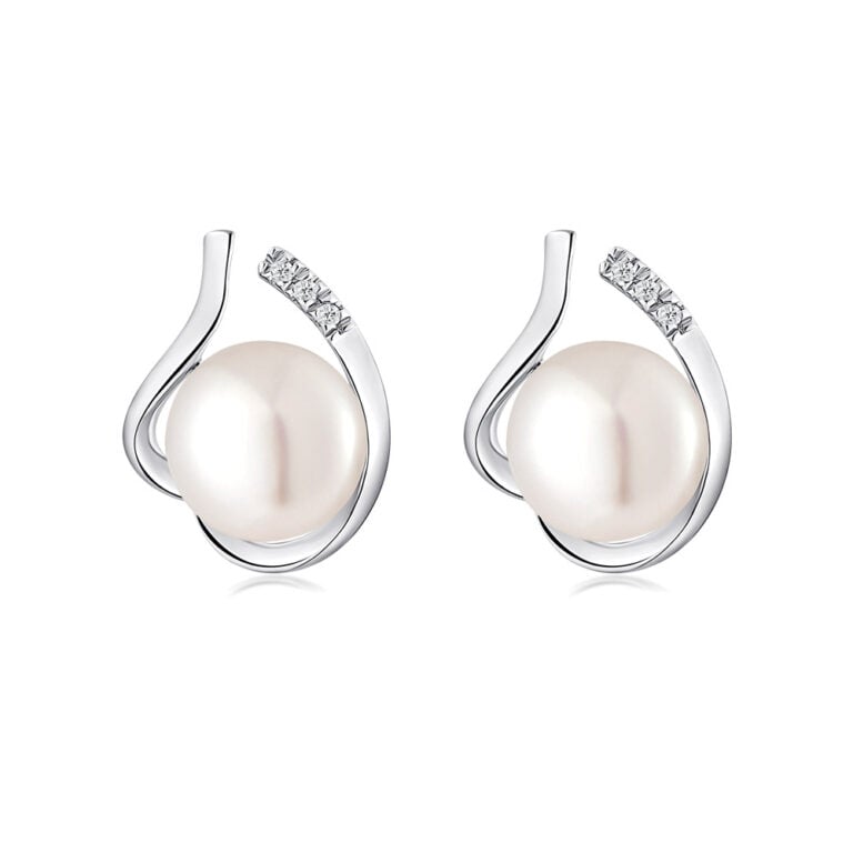 SK SUBANG MUTIARA jenis stud dengan berlian dan mutiara THE WORLD IS MY OYSTER