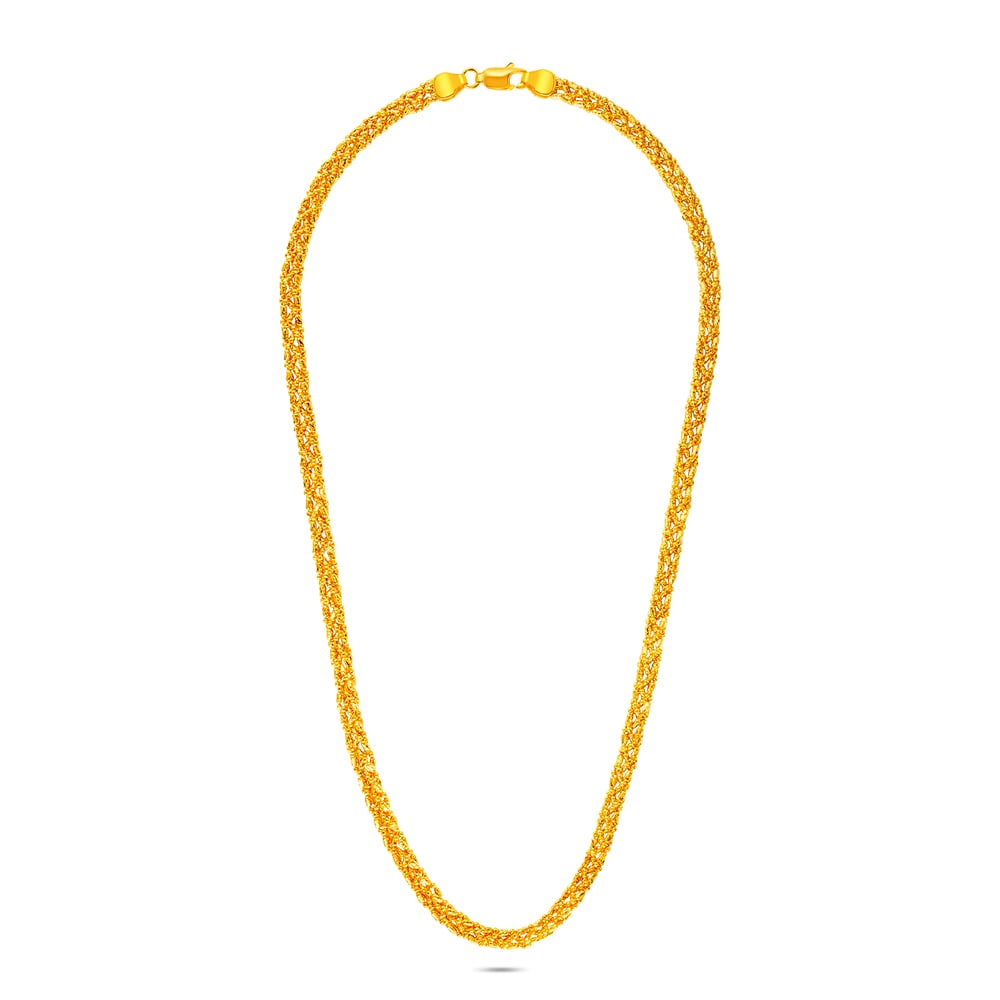 Miami 916 Gold Chain in 916 Gold - SK Jewellery