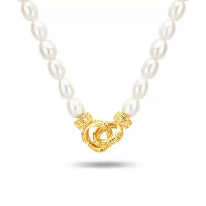 Ring of Affection Pearl Necklace