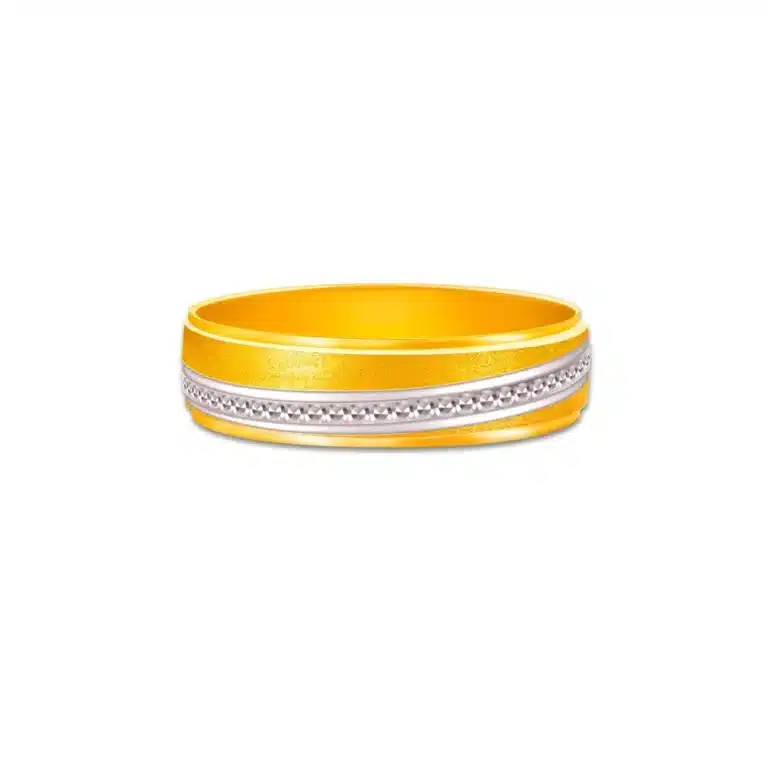 SK 916 Galileo Gold Wedding Ring for men
