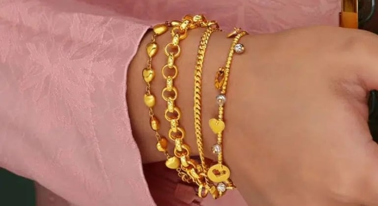 Gelang Emas 916 Bajet