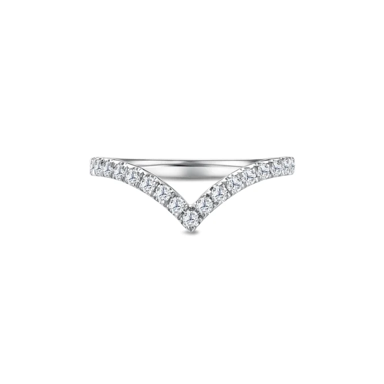 Leia Wishbone Eternity Diamond wedding Ring malaysia