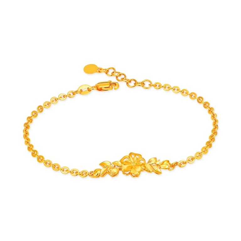 Garden Belle beads chain 916 Gold Bracelet for women