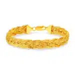 Golden Braided Rope 916 Gold Bracelet