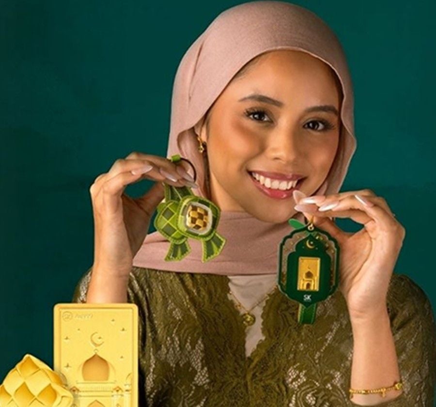 Syiling 1 dinar emas 916 berjenama SK Jewellery