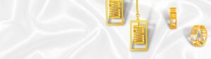 Anting-anting emas SK Jewellery untuk pemakaian harian