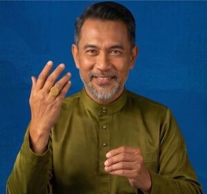 Cincin kahwin lelaki dari koleksi emas SK Jewellery