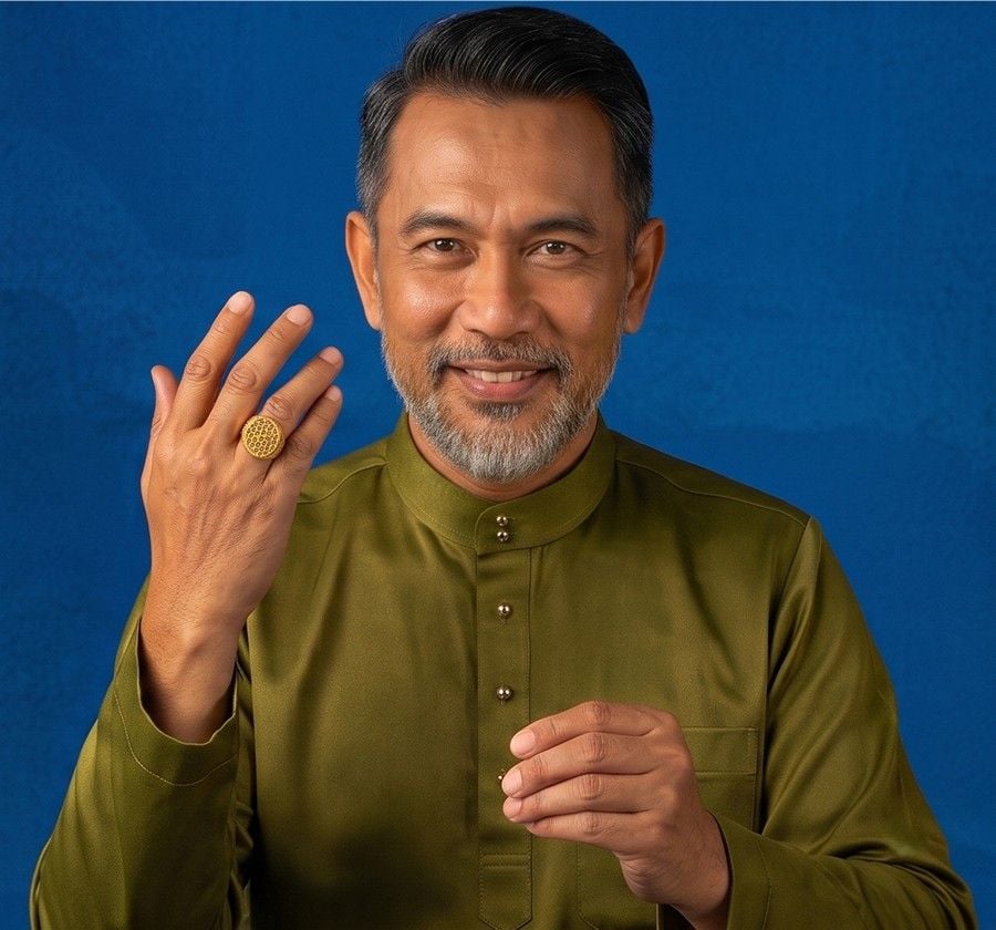 Cincin kahwin lelaki dari koleksi emas SK Jewellery