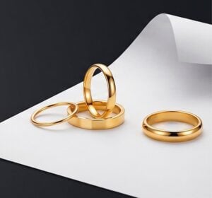 Cincin belah rotan emas tulen dari SK Jewellery