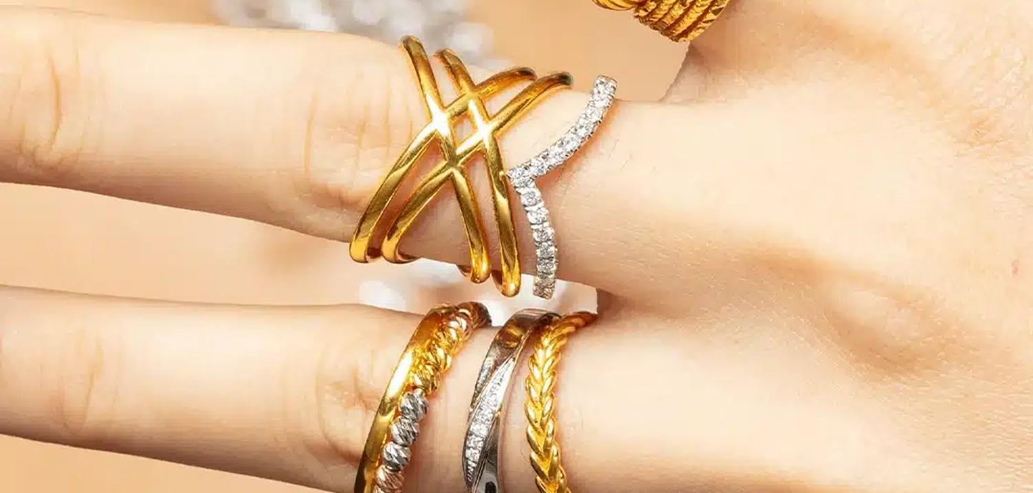Cincin emas dari SK Jewellery