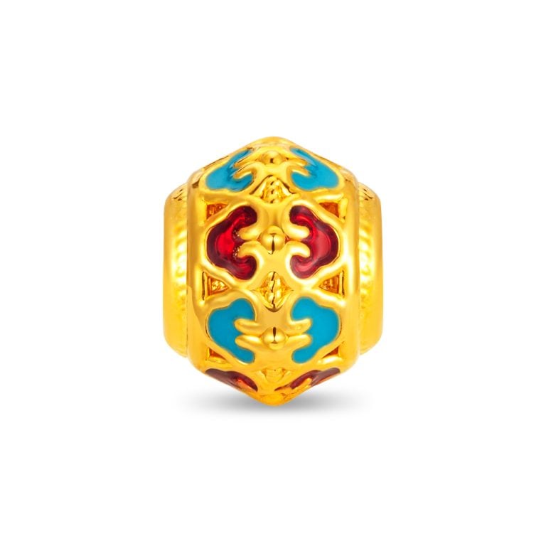 Harmony Weave 999 Pure Gold Charm Bracelet