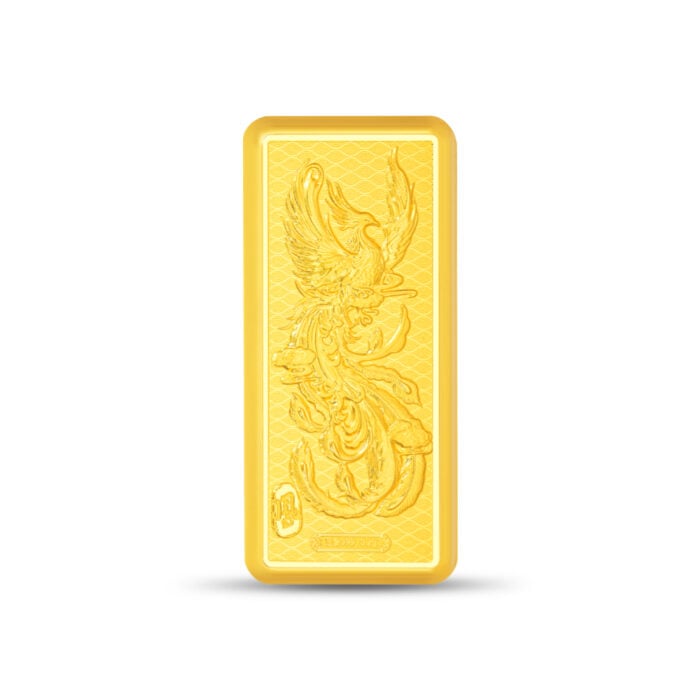 Double Dragon Phoenix 999 Gold Bars (0.4g)