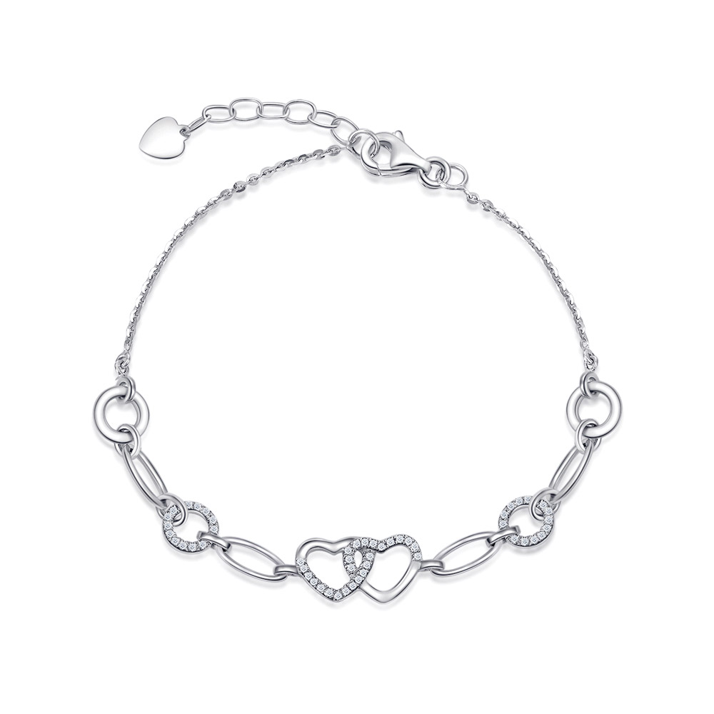 Together Love Diamond Bracelet | SK Jewellery