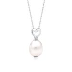 SK Jewellery Elegant Pearl Necklace Pendant with Chain