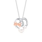 SK Jewellery Sweet Heart Pearl Pendant