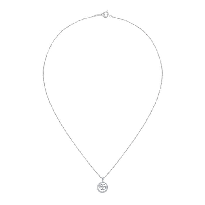 Hypnosis Dancing Star Diamond Pendant with Chain | SK Jewellery
