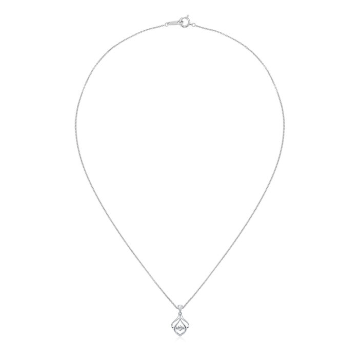 Rence Dancing Star Diamond Pendant with Chain | SK Jewellery