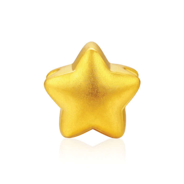 TWINKLE STAR 999 PURE GOLD CHARM BRACELET