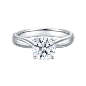 Classic Love Diamond Ring