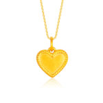 SK Jewellery First Love 999 Pure Gold Pendant