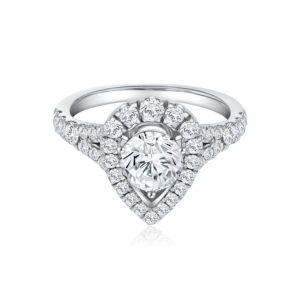 Fancy Teardrop Diamond Ring
