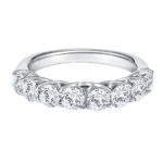 Star Carat Elegant Eternity Diamond Ring in 18k white gold