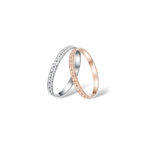 SK JEWELLERY LOCA K White Gold Ring or Rose Gold Ring