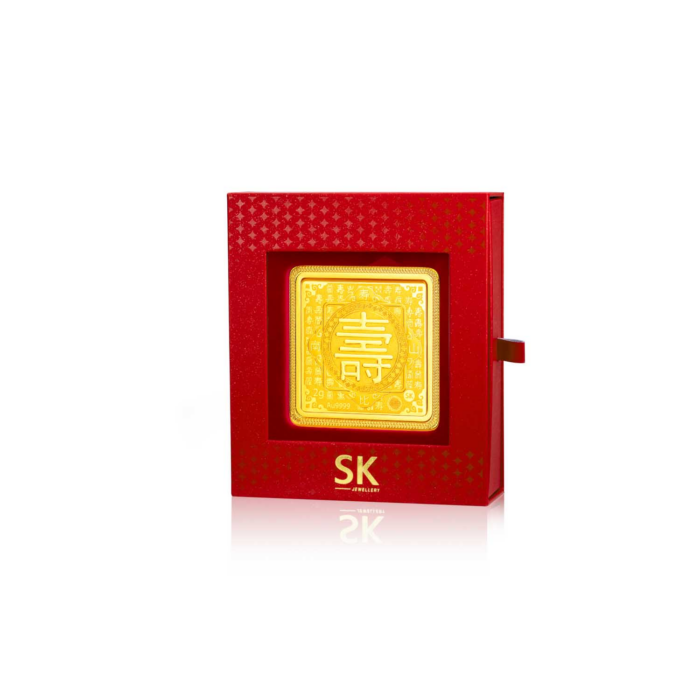 Boundless Longevity 999 Pure Gold Bar (2G) | SK Jewellery