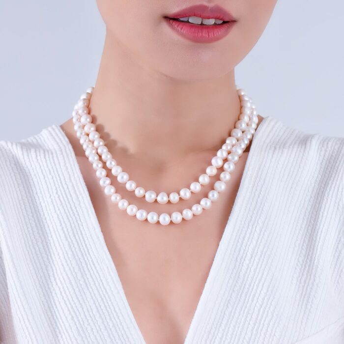SK JEWELLERY MULTI-WAY FRESHWATER PEARL NECKLACE
