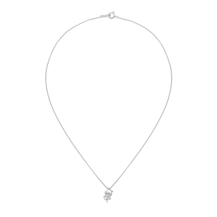 Star Carat Starlett Rose Diamond Pendant With Chain | SK Jewellery