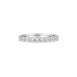 Eternal Bliss 14k White Gold Diamond Wedding Ring for women