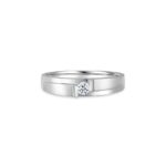 SK DIAMOND RING in 18k white gold with 0.05 carat weight MOMENTO MY ONE TRUE LOVE