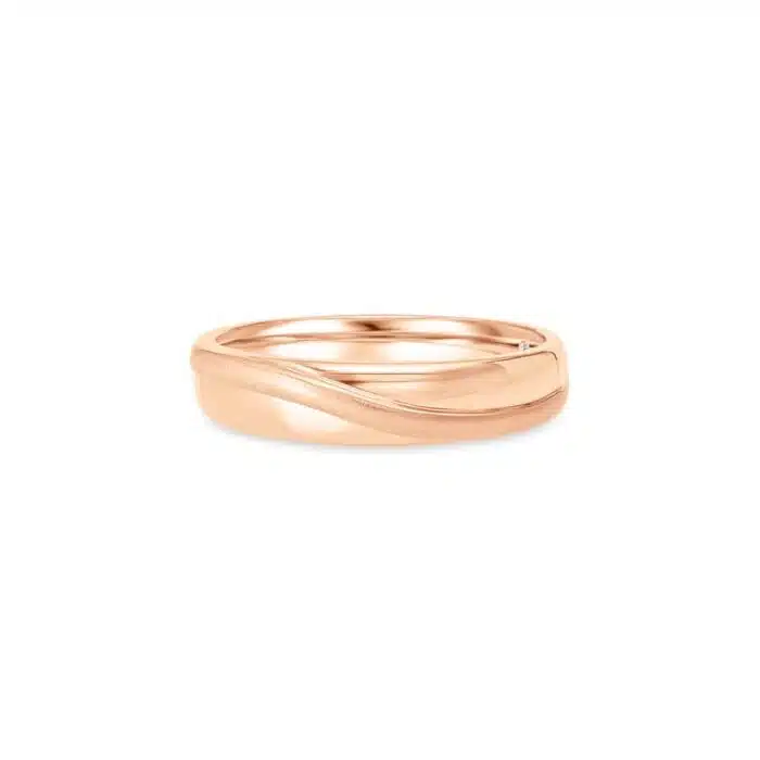 SK Jewellery MOMENTO LOVE PASSAGE 18K Rose Gold men's wedding ring