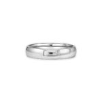 Jill Rene Classic 14k White Gold Men's wedding ring