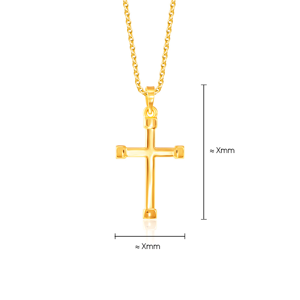 SK 916 Classic Cross Pendant | SK Jewellery
