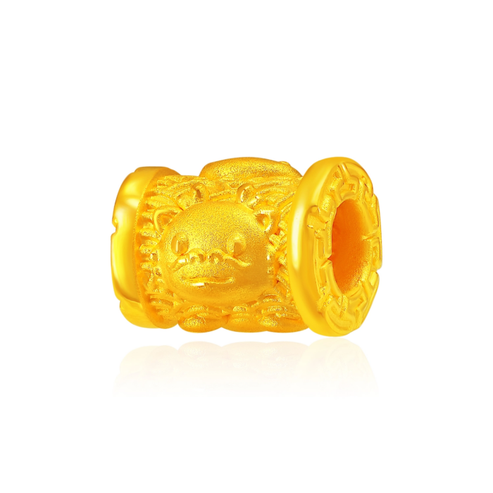 SK Jewellery Lucky Zodiac 999 pure gold bracelet charm - Chinese Zodiac Animal Dragon