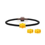 SK Jewellery Lucky Zodiac 999 Pure Gold Bracelet Charm (Ox Rooster Snake)