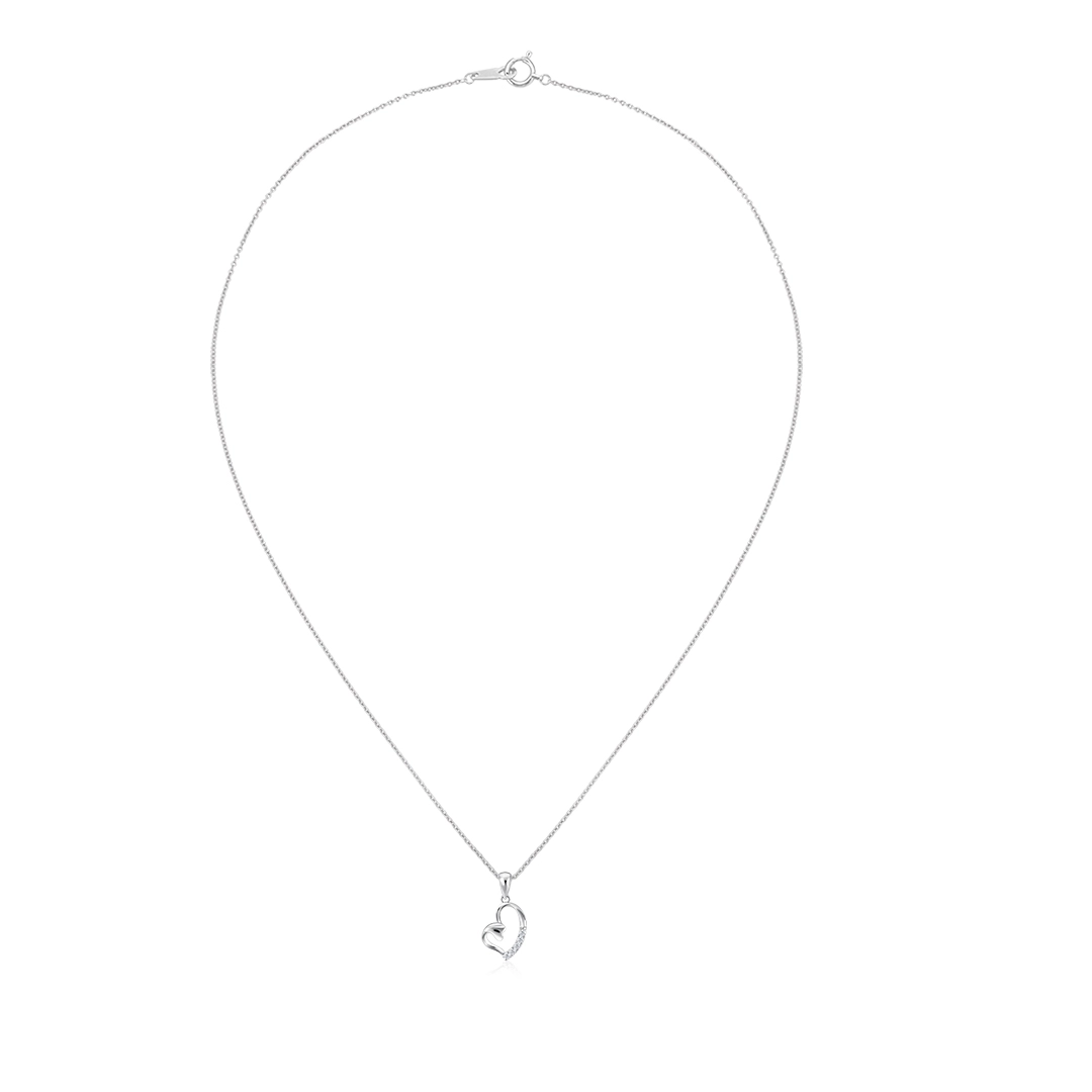 Starlett Twin Heart Diamond Pendant | SK Jewellery