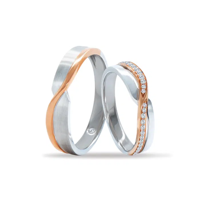 TRUE LOVE INFINITY COUPLE RING MALAYSIA perfect wedding band to celebrate lifetime love WEDDING RINGS