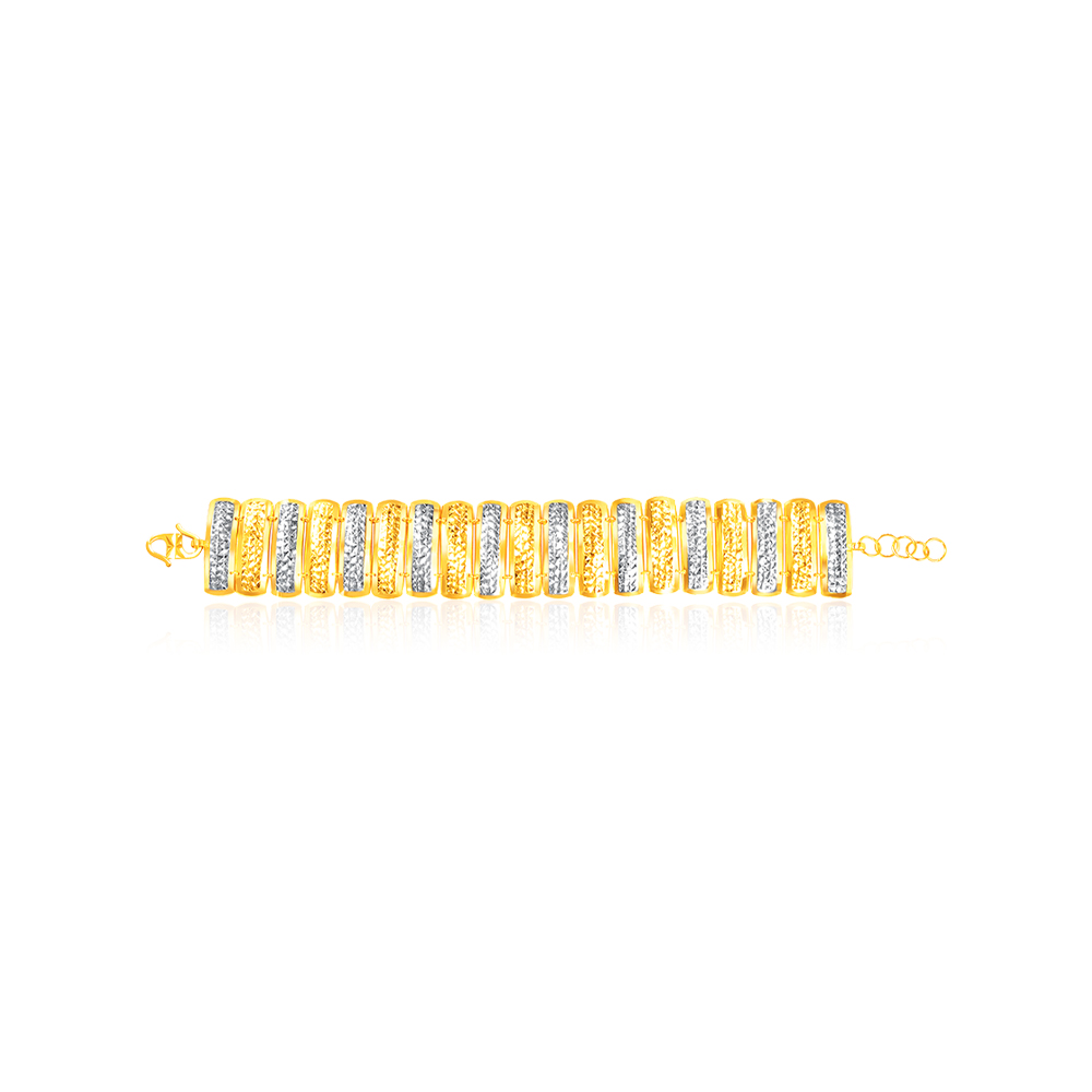 ORO Amare gelang emas pulut dakap - Pulut Dakap Bracelet in 916 Gold